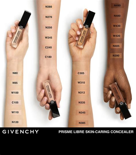 givenchy shade range i love you|Givenchy Beauty Prisme Libre Skin Caring Concealer Corrector.